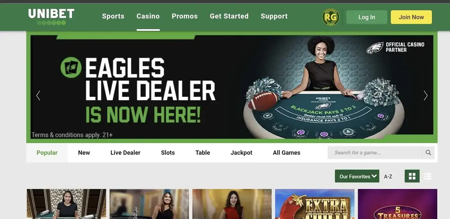 Unibet Casino